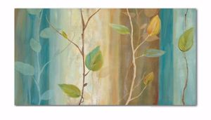 Picture of Manie abstract art above bed 100x50 nature canvas