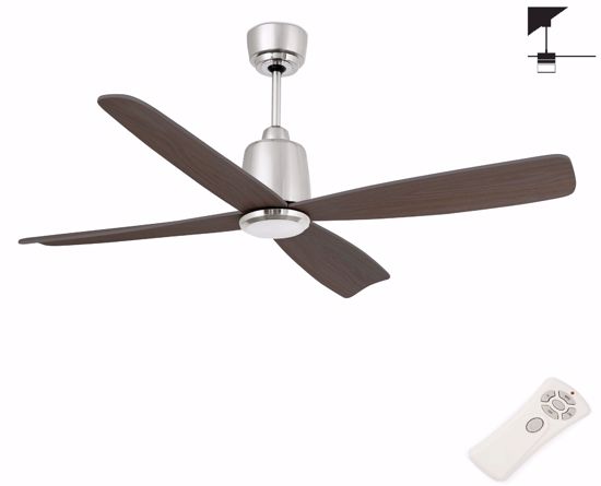 Picture of Faro ceiling fan with blades wood