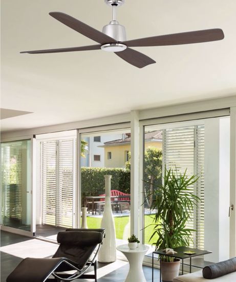 Picture of Faro ceiling fan with blades wood