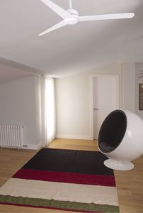Picture of Ventilatore a soffitto 28mq pale bianco 132cm moderno con telecomando
