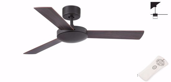 Picture of Faro mini mallorca ceiling fan with remote control
