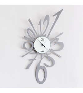 Arti e mestieri big bang wall clock ø55 black