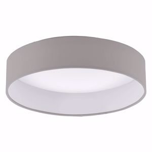 Picture of Eglo palomaro ceiling lamp ø50 cm led 24w  taupe fabric