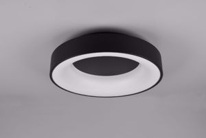 Picture of Plafoniera cerchio nero led 3000k moderna 45cm 27w dimmerabile