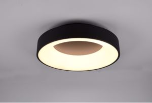 Picture of Plafoniera cerchio nero led 3000k moderna 45cm 27w dimmerabile