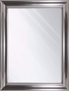 Picture of Specchio verticale da parete 50x100 cornice grigio nichel promozione fp