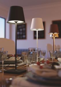 Picture of Lampada tavolino ristorante senza fili led 3000k portatile ip54 moderna