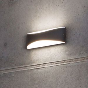 Picture of Applique esterno led 10w 4000k ip65 grigio metallizzato promozione ultimo pezzo fp