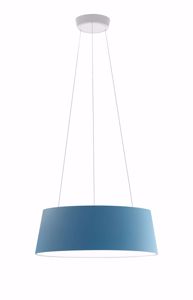 Picture of Ma&de oxygen suspension led light ø56cm original design azure and white design