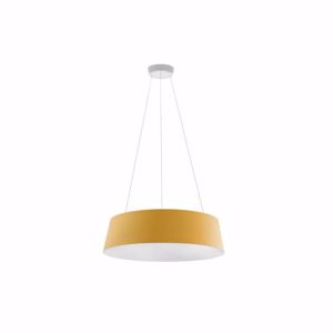 Picture of Ma&de oxygen original suspension led light ø75cm  modern design yello and white lampshade