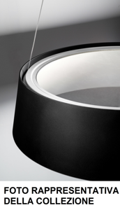 Picture of Ma&de oxygen original suspension led light ø75cm  modern design yello and white lampshade