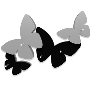 Callea design magnetic key holder butterflies black