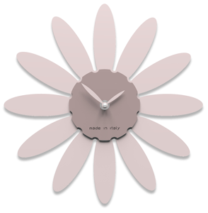 Picture of Callea design daisy modern wall clock shell pink