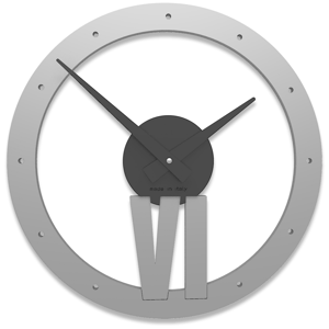 Picture of Moderno orologio da parete 35 cm design  nero