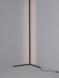 Floor lamp modern black floor lamp led 18w 3000k dimmable promotion last piece