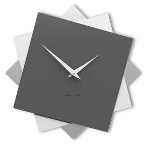 Picture of Orologio da parete 35cm grigio quarzo bianco moderno