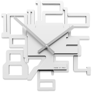 Picture of Callea design modern wall clock kron white