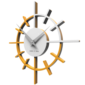 Callea crosshair original wall clock ø29 in melon colour