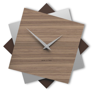 Picture of Orologio a muro moderno noce canaletto