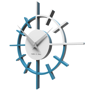 Picture of Callea crosshair wall clock ø29 in light bluce colour original design 