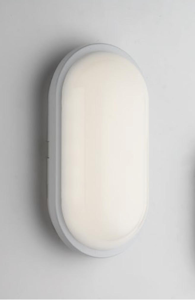 Picture of Mazzola luce plafoniera bagno da parete bianca moderna 15w 4000k ip65