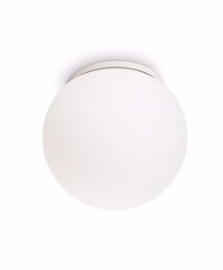 Picture of Applique moderne 30cm sfera da parete soffitto vetro bianco moderna