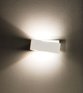 Linea light zig zag wall lamp 26cm white