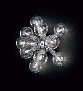 Picture of Plafoniera moderna cromata design 10 luci per soggiorno