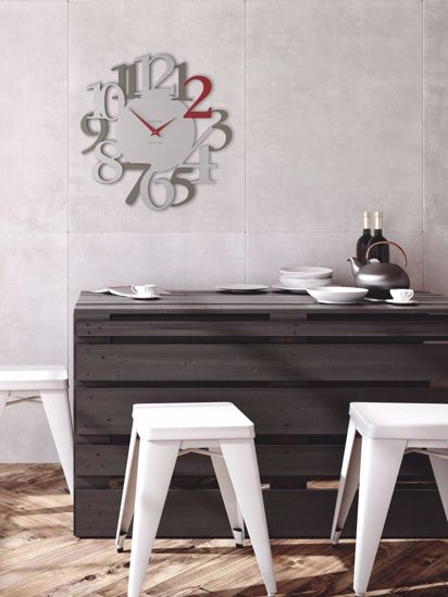 Callea design russell ruby wall clock original style