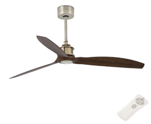 Picture of Ventilatore a soffitto silenzioso in ottone anticato con telecomando