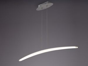 Picture of Mantra hemisferic led suspension light 28w 110cm aluminium with acrylic diffuser