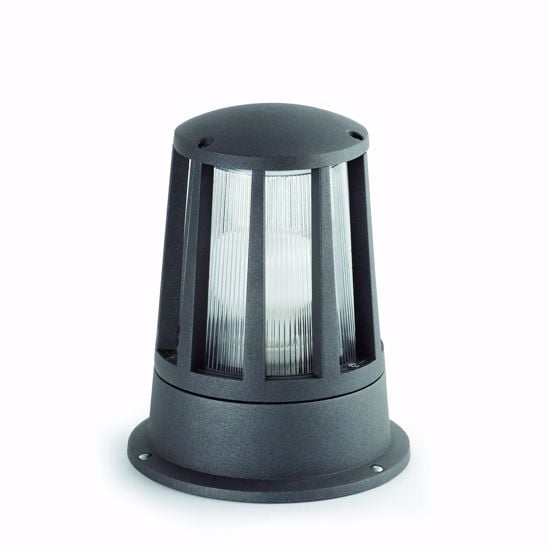 Picture of Faro surat small beacon lamp outdoor led lighting minimal design dark grey finish