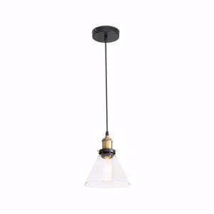 Kitchen island pendant light vintage pendant light in clear glass