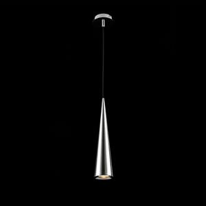 Picture of Lampada sospensione per isola cucina cono cromo promozione ultimo pezzo fp