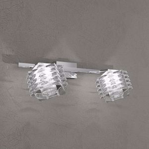 Top light rubik wall lamp 2 spotlight adjustable