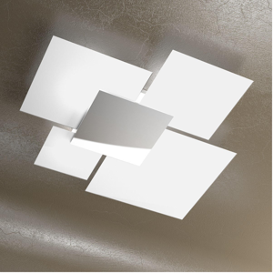 Picture of Top light shadow ceiling lamp 71cm chrome and glass