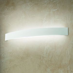 Linea light curvè led wall lamp 69cm 30w white