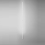 Linea light ma&de xilema white wall lamp led thin h180cm