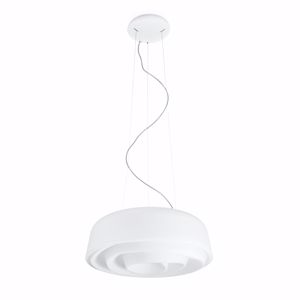 Picture of Linea light rose modern spiral pendant lamp ø50cm