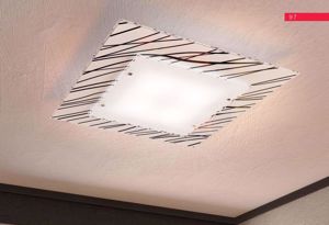 Toplight scraps ceiling lamp modern square cm45