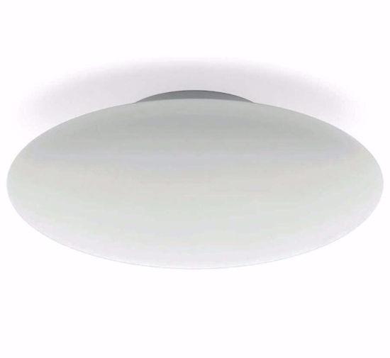 Linea light squash led ceiling lamp flattened sphere ø50cm