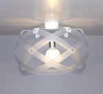 Emporium ceiling lamp nuclea medium 53cm white 