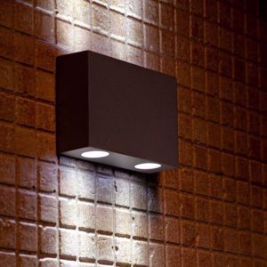 Picture of Faro marat-2 outdoor wall lamp led 4w 3000k driv incl