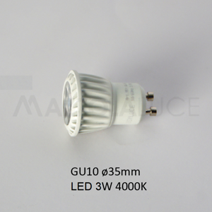 Picture of Isyluce bulb led 4.5 w gu10 35mm 4000k 280 lumen 