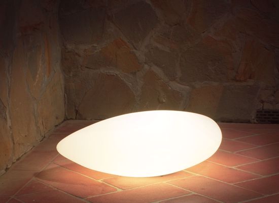 Picture of Luminous stone-shaped outdoor lamp 62cm for garden