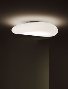 Ma&de mr. magoo medium led ceiling light 32w ø76m white poliethylene 