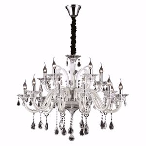 Ideal lux colossal sp15 grande lampadario classico in cristallo luci per salone