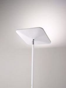 Orientating vertical lamp led dimmable 24w 3000k white metal