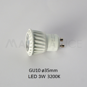 Isyluce bulb led gu10 35mm for footpath 822 and 823