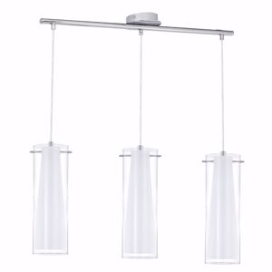 3 linear pendant light modern design  for dining table or kitchen island